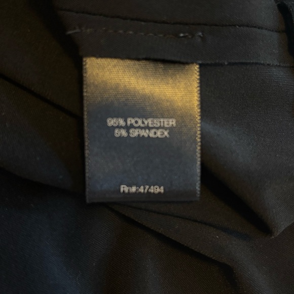 Norma Kamali Short Sleeve Black Dress - size M - Picture 4 of 5